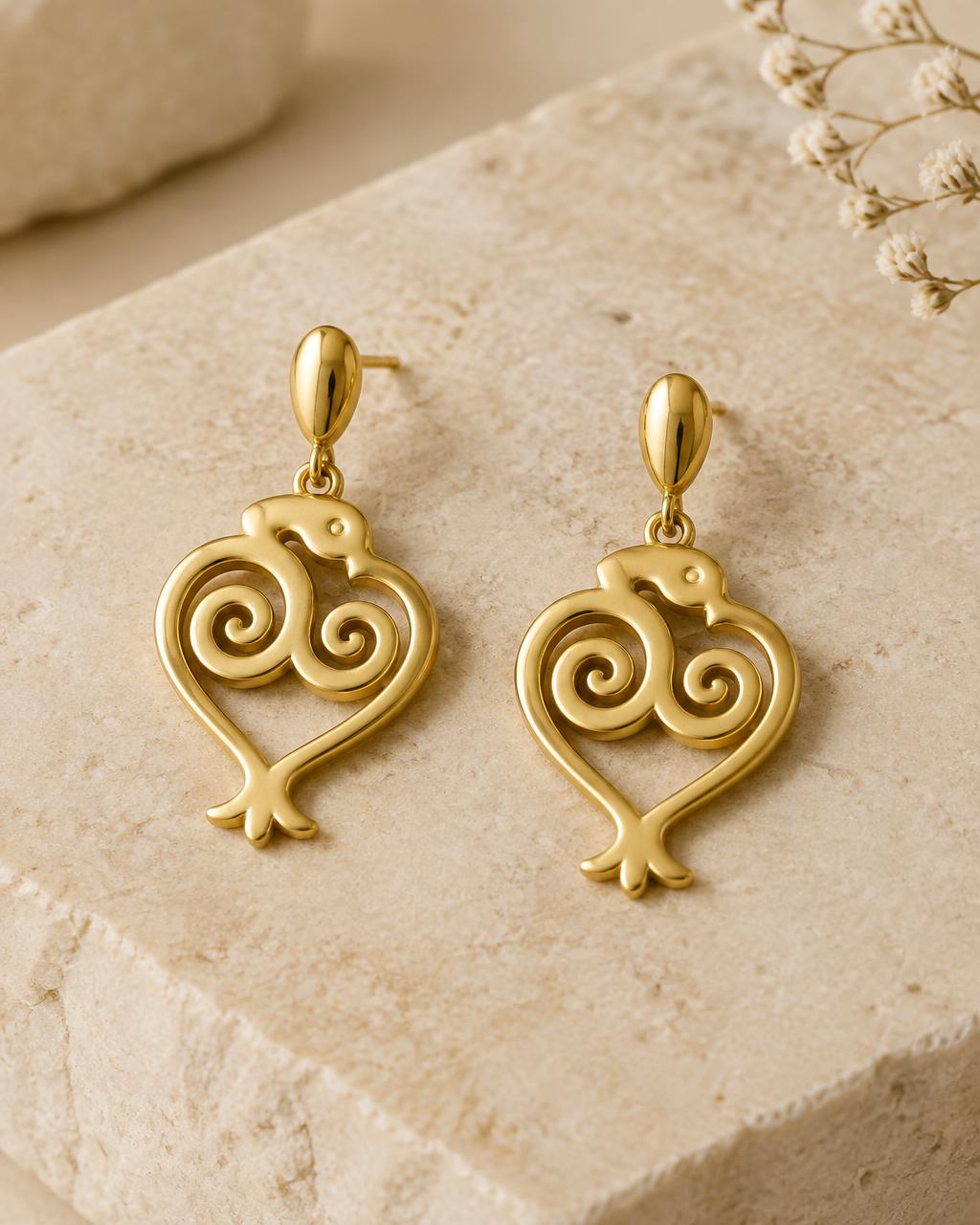 Sankofa Drop Earrings